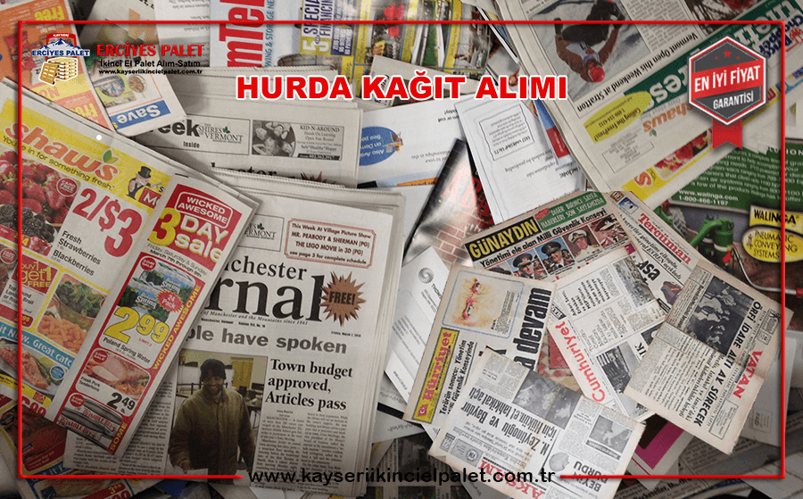 Kayseri Hurda Gazete Alımı